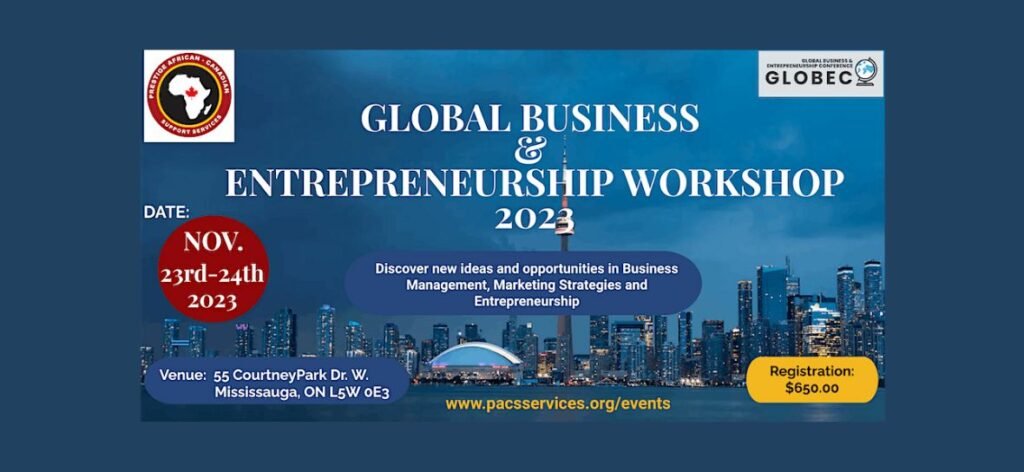 Global Business and Entrepreneurship Workshop
