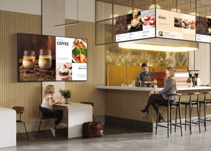 How Samsung display technology is helping businesses to improve the customer experience