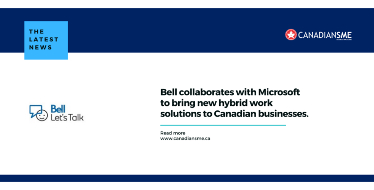 Bell collaborates with Microsoft to bring new hybrid work solutions to Canadian businesses.